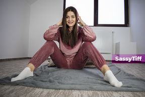 Busty Blonde Home Alone And Horny