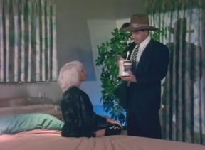 Nasty MILF with big tits spreads her legs and gets pussy banged