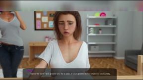The art of the underwater blowjob. 3D porn, cartoon sex