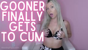 Gooner Finally Gets to Cum