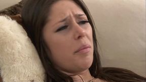 Brunette Lesbians Eat Each Other Out in a Hot Session