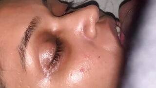 Big clit BBW whore sucking cock after assfucked by big black cock big dick