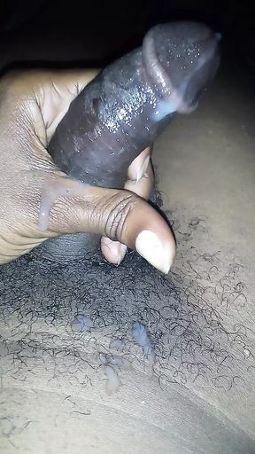 Huge Cumshot Load From Monster Big Black Cock Daddy Dick