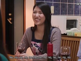 (Eng Sub) Cheating Video Of Wife And Friend Witnessed Through The Windows - Kyoka Tachibana