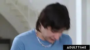 ADULT TIME - PAWG MILF London River Catches Pervert Stepson Jerking To Her Ass On New Exercise Bike