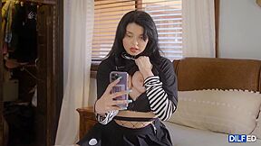 Leda Lotharia Goth Stepdaughter Gets Anal Hardcore