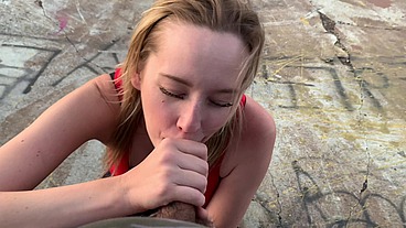 BUSTED! Blonde Porn hoe CAUGHT filming in PUBLIC by strangers! Wheel of Misfortune earns it's name!