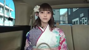 Hidden big breasts G cup 20-year-old on the way home from coming-of-age ceremony 1