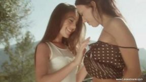 True Lesbian Lust With Calista And Sherry Feels Wetness
