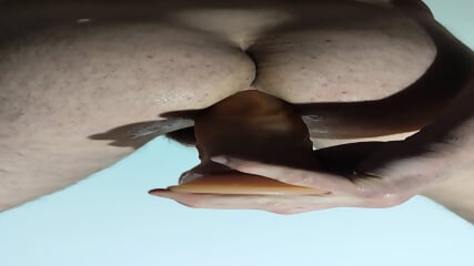 standing up from behind