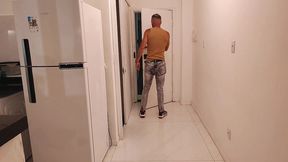 i found my wife at home, totally horny, smoking and wearing nothing but lingerie—and her thong had  eat my ass  written on it. guess what happened next. vagninho and dutrasura