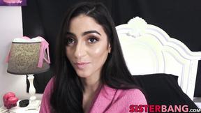 ”SIS LOVES ME Amazing step sister got ravaged for a huge load of cash”