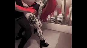 My anime is definitely a muscle mommy #hentai