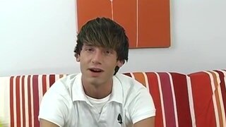 Jamison Harper  is playing with himself after the interview