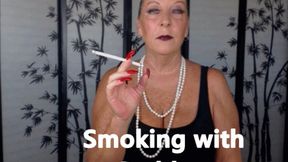 Smoking with Goddess Good Girl (WMV)