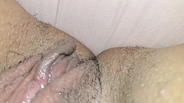 Femdom, pegging my husband, fucking and fingering her tight ass until massive cum