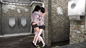 Akiko and Kahori, the new classmates with a surprise