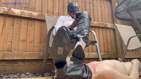 Ebony Goddess Nyx - My Human Bootrest (HD 720p MP4)