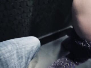quick fuck in public latrine during nye - little arden