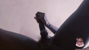 Cuckold Stepdaddy Jerks off and Watches Her Stepdaughter Moan Hard Getting Fucked by Friends