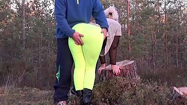 City lady and village hooligan