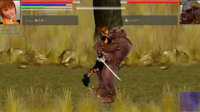 Cute Aya Fucks Monstrous Men in The Hounds of the Blade Hentai Gameplay