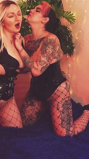Hot Horny Lesbian MILFs Drooling and Sucking Eating Pussy Orgasms!