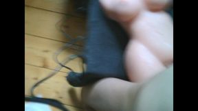 *** Having Fun with His Small Sex Toy