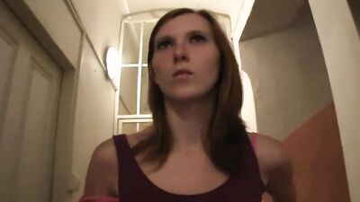 Euro ginger doll is having anal sex in public with a stranger