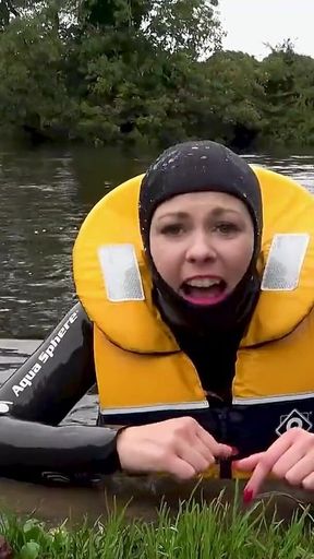 Lifejacket & Cosy Wetsuit Saves Lucy From River Disaster