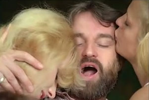 Two slutty and horny babes loved to share one large cock