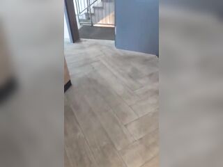 Risky Solo: Masturbation Session in the Restroom of a Café