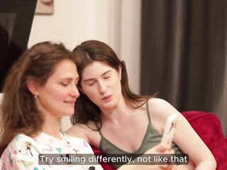 Taught GF How to Take Selfies and Rug munch :) 4K HD Tim Team