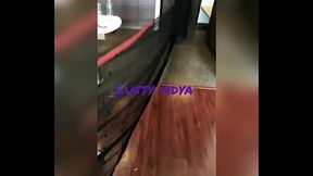 Sareee stripping by lusty vidya