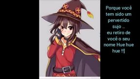 JOI HENTAI BR PT MEGUMIN(PET PLAY)TRADUZIDO
