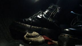 Candid Plushie Trample in Doc Martens