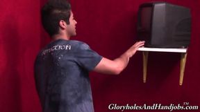 The man behind the wall thgouth it was a hot girl doing all those nasty things to him.