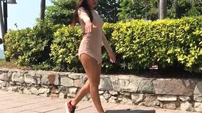 Amateur teen couple she Thai & he European made a horny sex tape together