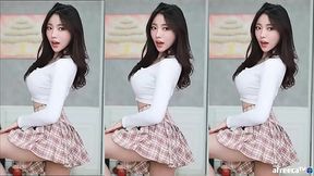 Jeehyeoun sexy dance in mini skirt