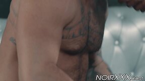 Tattooed Hunks Michael & Osiris: Anal Rimming & Big Cock Drilling