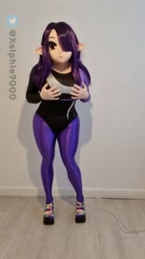Xelphie Leotard Breast Inflation