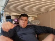 Verdadero macho alfa con los huevotes grandes y la pija peluda