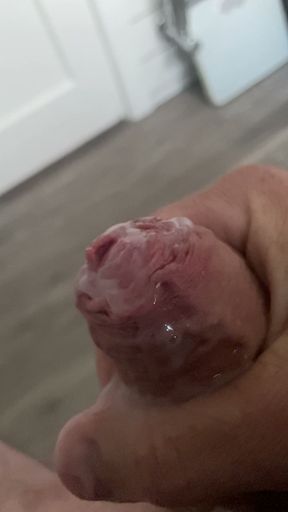 Close up slow motion cum