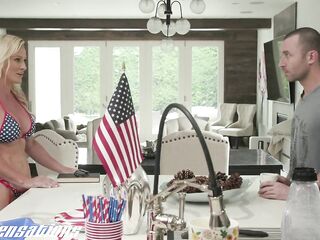 Stepmom Sydney Hail Bangs Hung Stepson