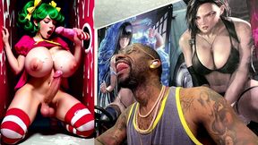 transgender candy lover cumming while jerking off a candy cane cock and getting cummed on, ai generated