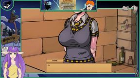 Sexy Anime Witch Trains Her Hot Asian Body For Horny Vtuber Action