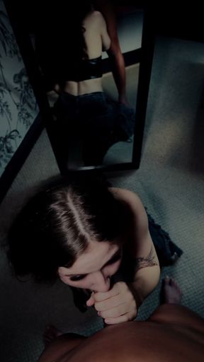 White Girl Bunny Sucking Dick Mid Photoshoot