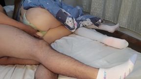 827 Traveling with My Big-assed MILF Stepmom; She Gets a Deep Anal Creampie with Love