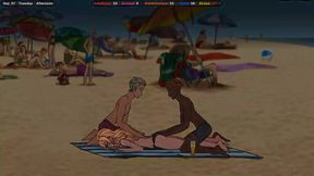 Hot Japanese goddess enjoys public subway sex