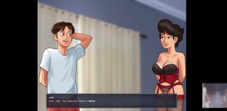 SUMMER TIME SAGA!! HOT MILF MOTHER-IN-LAW  SEX SECNE!